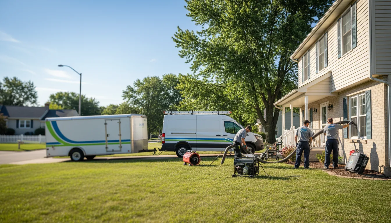 Flooded Basement Restoration And Cleanup With Repair in Secretary, MD near me